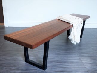 Mahogany Handmade Hardwood Bench